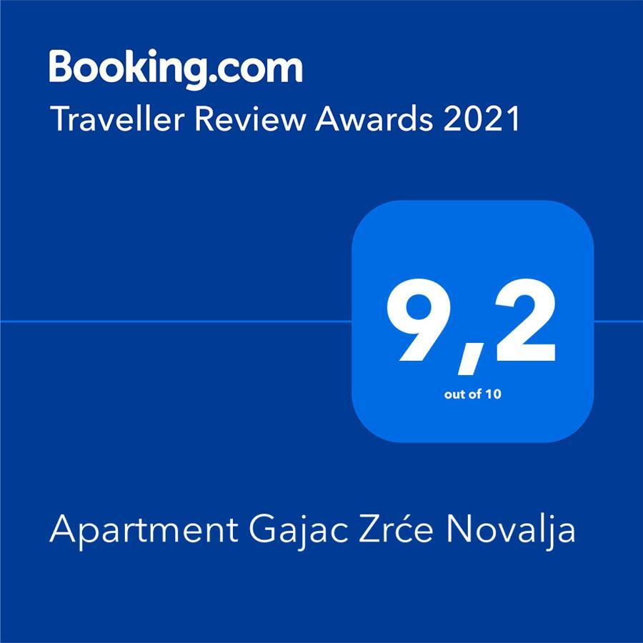 Apartment Gajac Zrce Новаля Екстериор снимка
